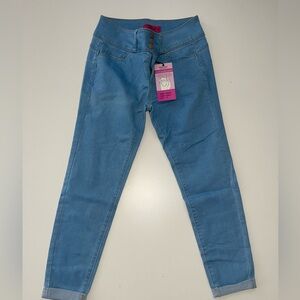 Wax Jean High Rise Light Blue Jeans